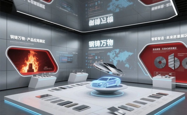被千度鋼流燙到心跳，鋼鐵企業(yè)科技展廳也太酷了吧？